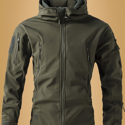 Men'S Outdoor Fall/Winter Hooded Jacket in different colours