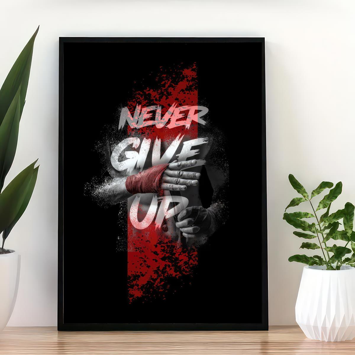 Canvas Never Give Up