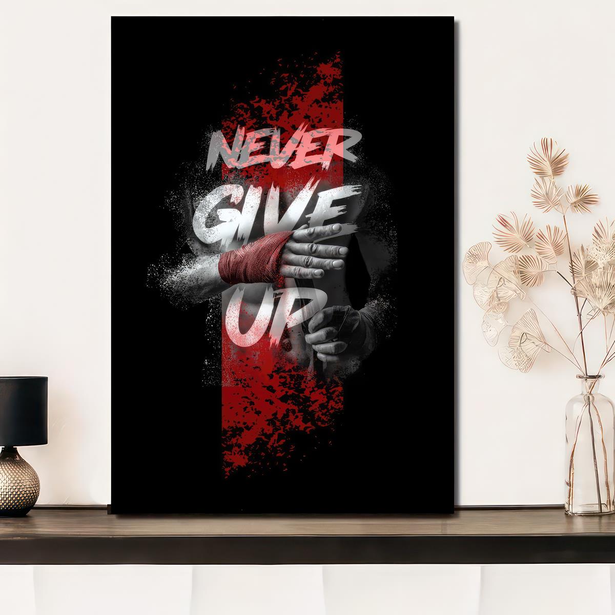 Canvas Never Give Up