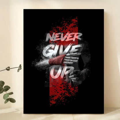 Canvas Never Give Up