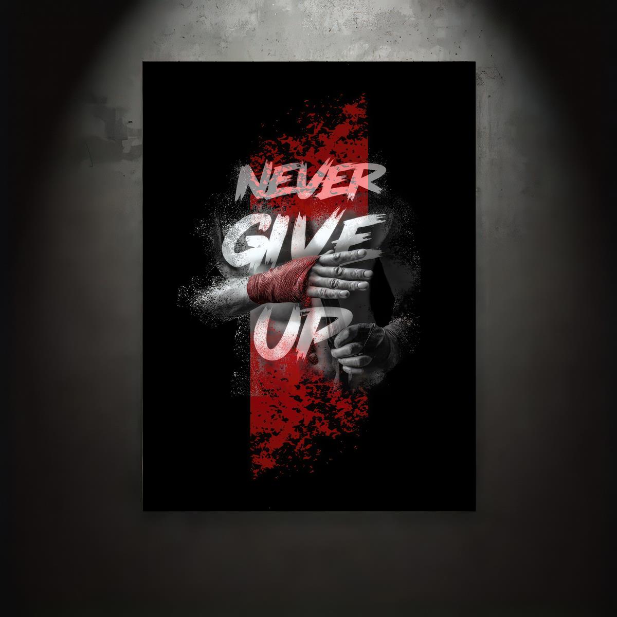 Canvas Never Give Up