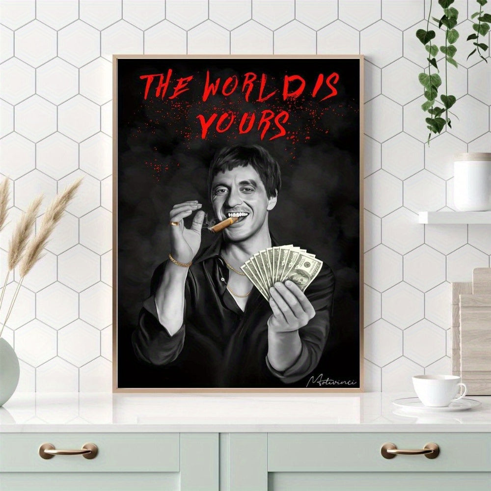 Scarface 'The World Is Yours' Canvas