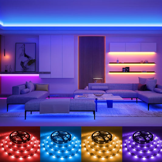 1 set of 1m, 2m, 3m, 5m, RGB 3-key controller LED strip lights