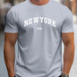 Men'S Casual T-Shirt New York USA