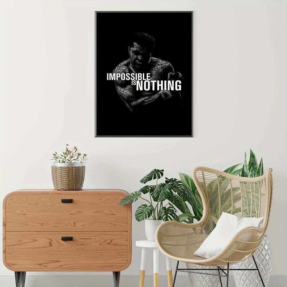 Motivational Fitness Canvas Wall Art