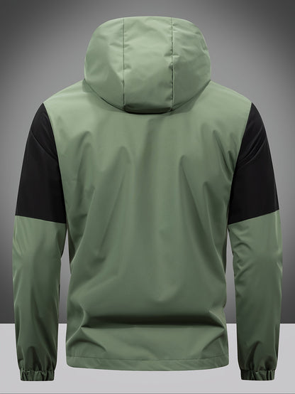 Men's modern hooded jacket in different colors