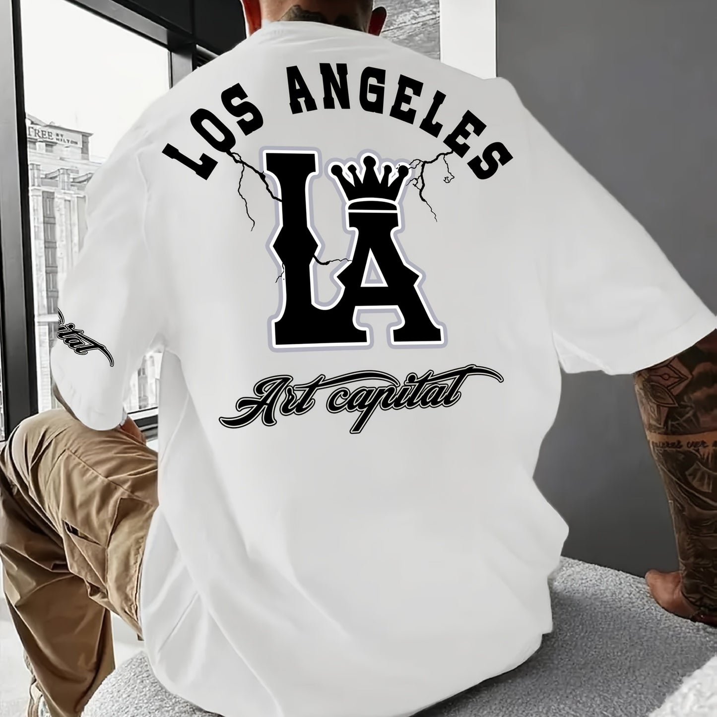 Men's casual T-shirt Los Angeles