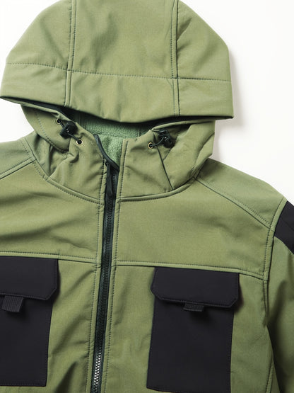 Men's Outdoor Jacket with Hood in different colours