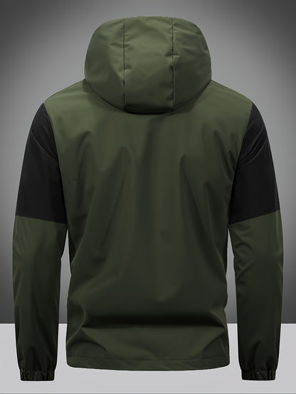 Men's modern hooded jacket in different colors