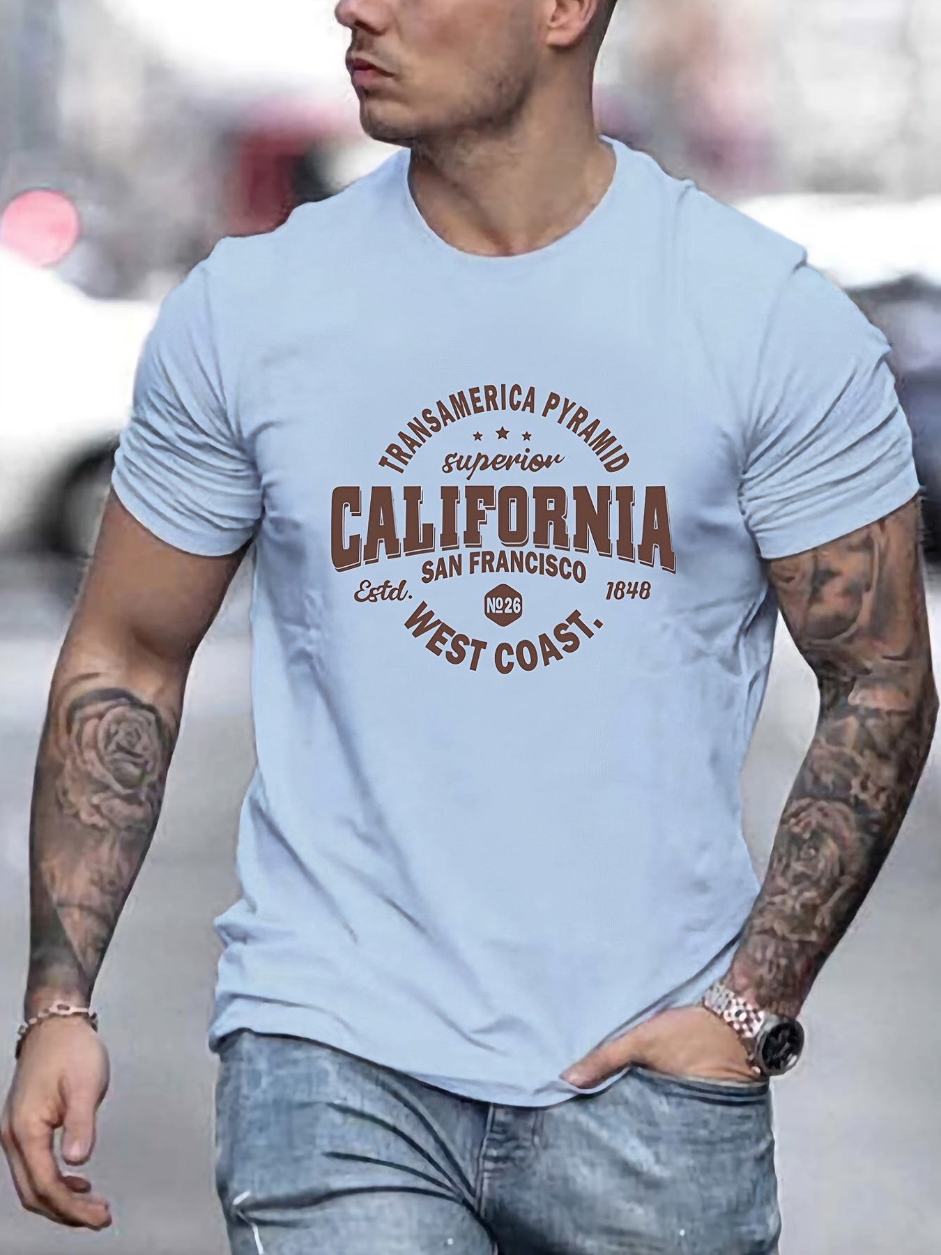 Mens Casual California West Coas