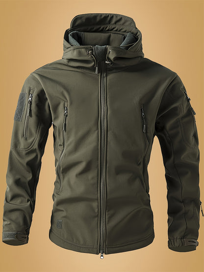 Men'S Outdoor Fall/Winter Hooded Jacket in different colours