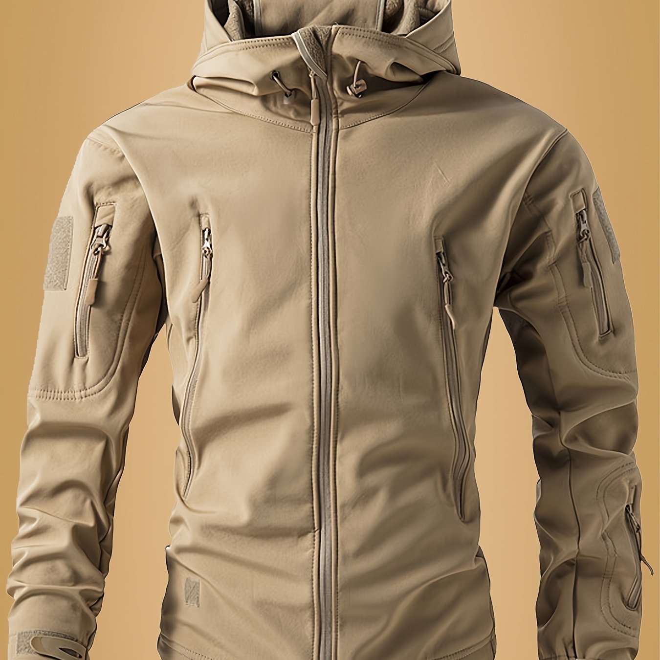 Men'S Outdoor Fall/Winter Hooded Jacket in different colours