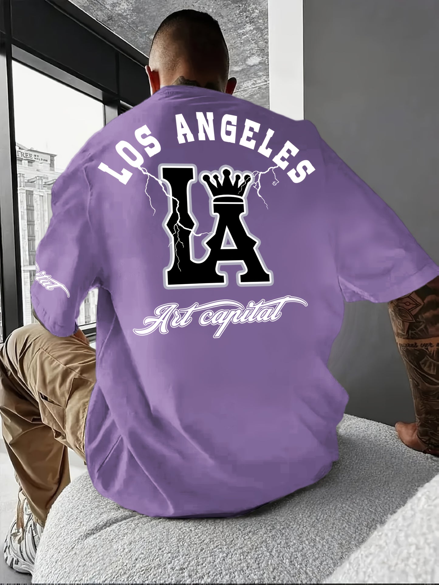 Men's casual T-shirt Los Angeles