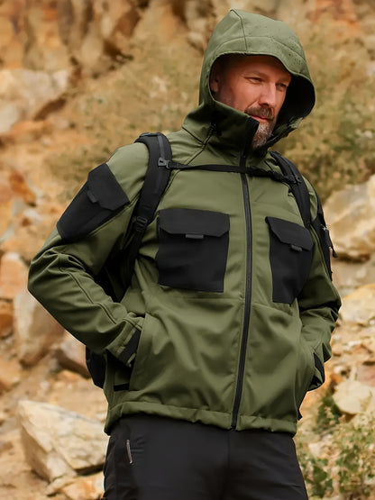 Men's Outdoor Jacket with Hood in different colours