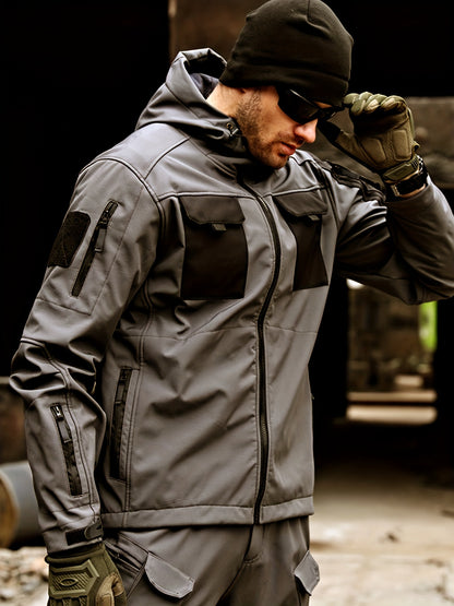 Men's Outdoor Jacket with Hood in different colours