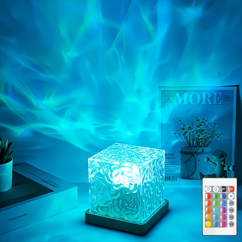 16 Colors Water Ripple USB Night Light