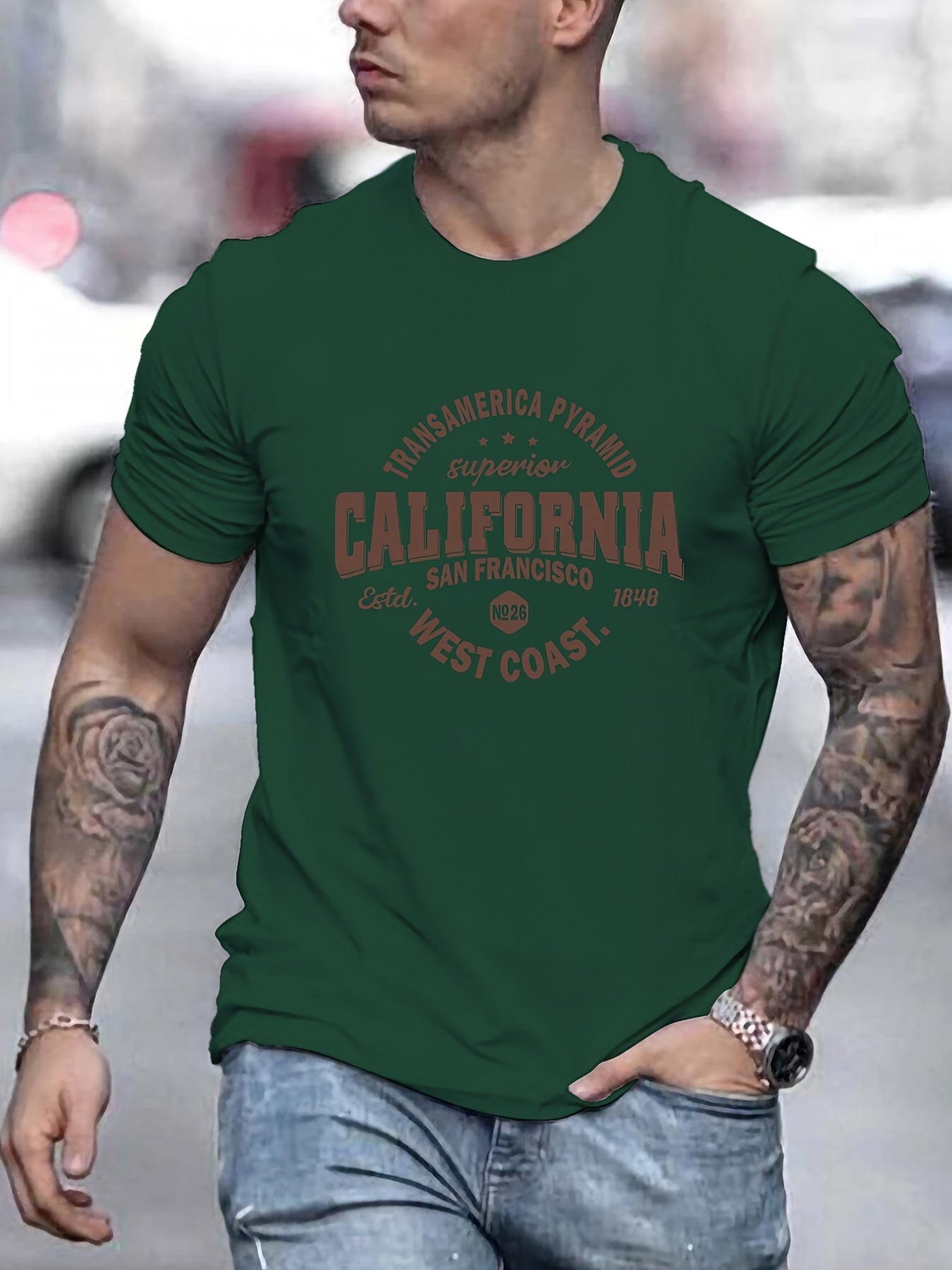 Mens Casual California West Coas