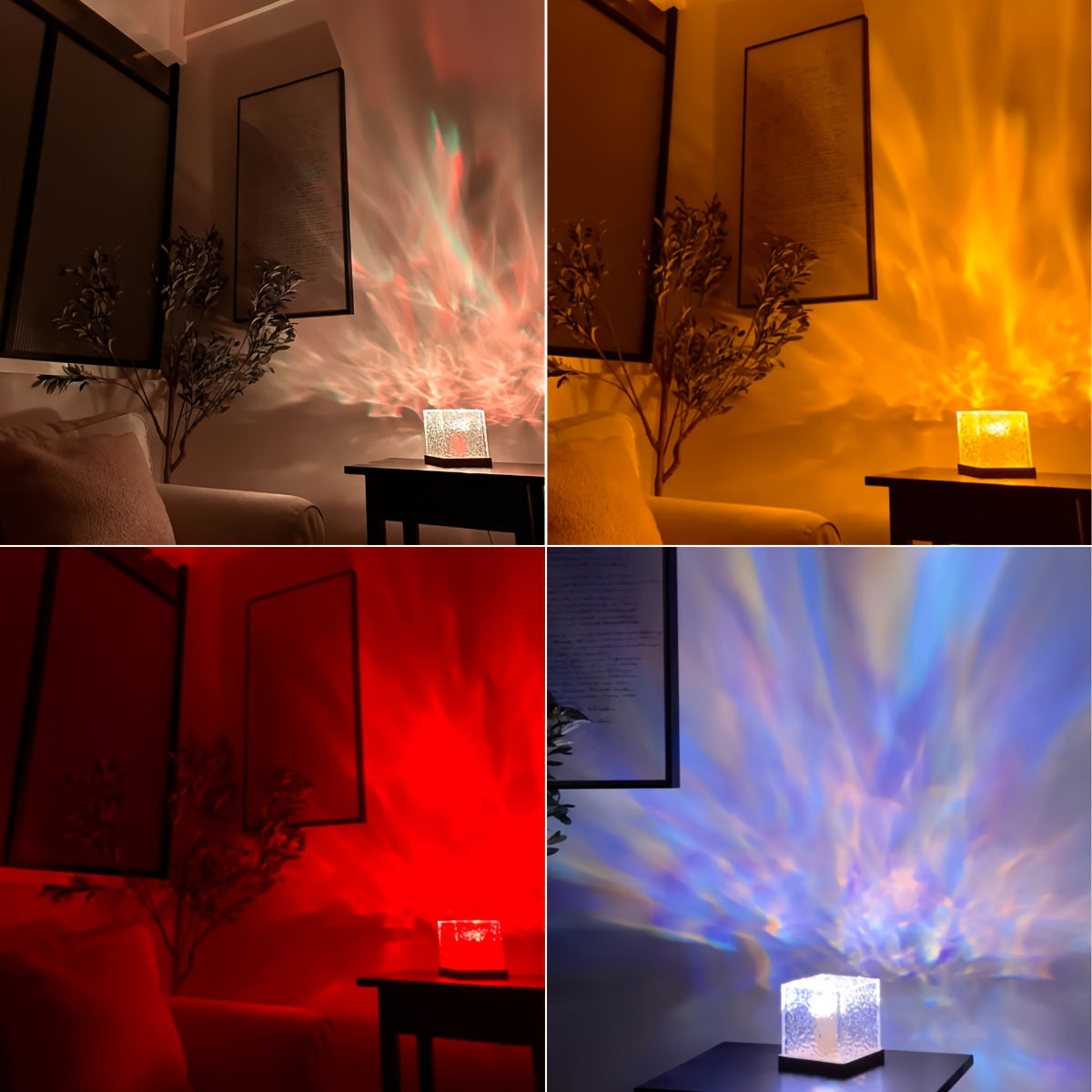 16 Colors Water Ripple USB Night Light